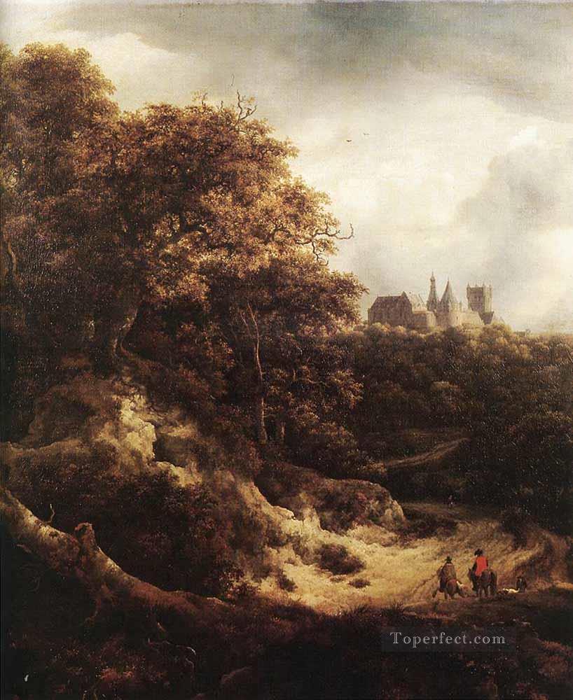 The Castle At Bentheim Jacob Isaakszoon van Ruisdael Oil Paintings